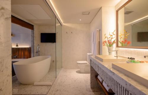 Bad, Hotel Luzeiros Fortaleza in Fortaleza