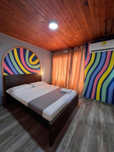 1 double bed