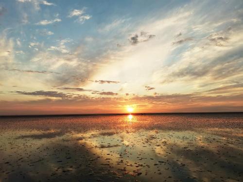 Nordseepanorama in der Ferienwohnung de Spant