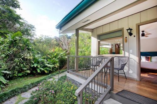 Kilátás, Senda Monteverde Hotel in Monteverde