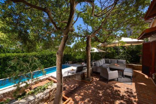 Erkély/terasz, Villa Gallus - Jelsa, Hvar in Jelza