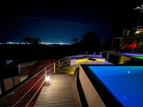 สระว่ายน้ำ, ADA MARINA, hotel campestre con la mejor vista a Cartagena in ตูร์บาโก