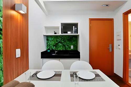 keuken, Hotel S4 Águas Claras | Preferido c/ Wifi (Hotel S4 Aguas Claras | Preferido c/ Wifi) in Aguas Claras