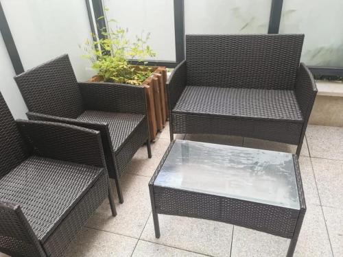 Rõdu/terrass, Appartement charmant à Viroflay avec terrasse & parking (Appartement charmant a Viroflay avec terrasse & parking) in Chaville