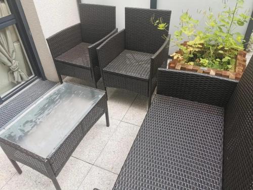 Rõdu/terrass, Appartement charmant à Viroflay avec terrasse & parking (Appartement charmant a Viroflay avec terrasse & parking) in Chaville