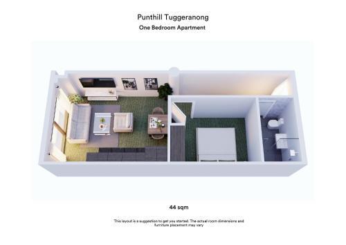 One-Bedroom Apartment image 1