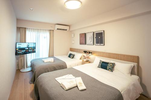 Tanimachi Namba East43 Room Type - Deluxe Twin Room