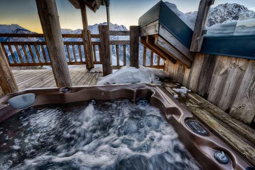 Apkārtne, Chalet Le Perchoir, Spa, Sauna, sur les pistes in Villard Rekulas