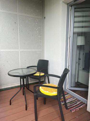 Rõdu/terrass, Apartament Giulia z balkonem in Olesnica