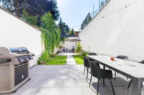 Lemon3 - privater Garten mit Grill, Mini-Gym, zentral in Karlsruhe in Karlsruhe, Deutschland