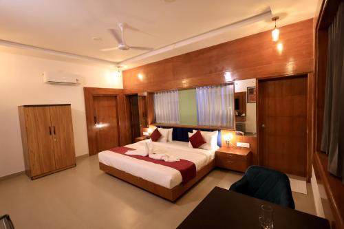 1 double bed