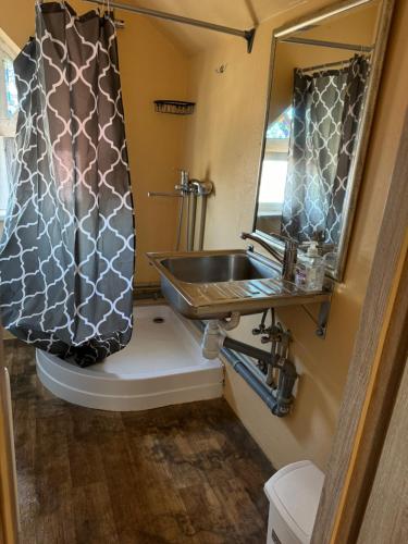 淋浴設備, Svečių Namai Darželis (Sveciu Namai Darzelis) in 希奧利艾