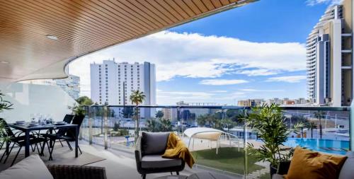 Люкс аппартаменты с фантастическим видом Sunset Waves, Benidorm (photo 9)