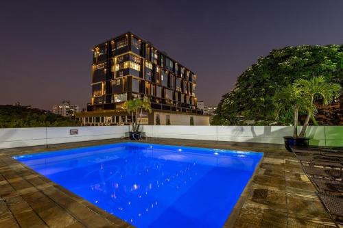 สระว่ายน้ำ, Plaza Blumenau Hotel in บลูเมนัว