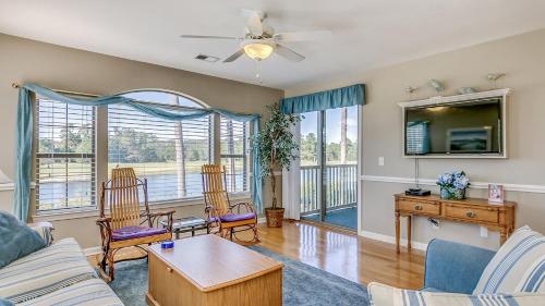 Fifty-Seven Sea this Spacious and Beautiful Condo overlooking Pond and 4th Hole condo in Pawleys Island, USA