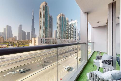 Vacationer Holiday Homes I Modern 1 Bedroom I Stunning Burj Khalifa View I Business Bay, Dubaj (zdjęcie 5)