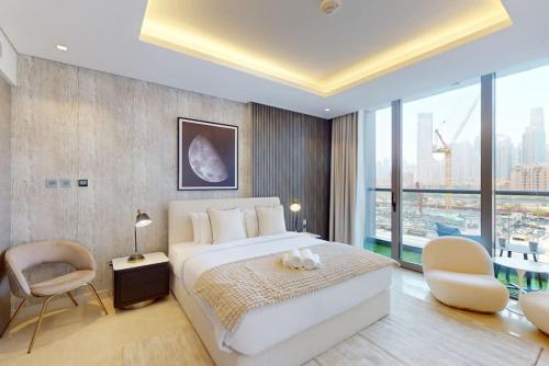 Vacationer Holiday Homes I Modern 1 Bedroom I Stunning Burj Khalifa View I Business Bay, Dubaj (zdjęcie 2)