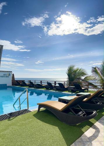 Uitzicht, Hotel Puerto Varas de Punta Sal in Canoas De Punta Sal