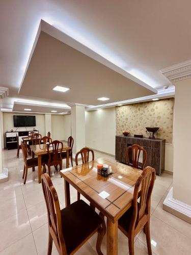 ห้องอาหาร, Hotel Tiwintza Internacional in คีปิคาปา