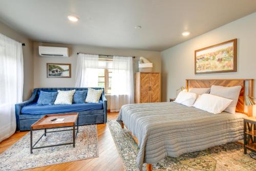 . Meredith Studio Near Downtown Hike, Swim, Ski!