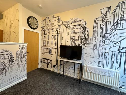 Central Glasgow Apt - Sleeps 2 & FreeParking During Weekend, Glasgow (Foto 10)