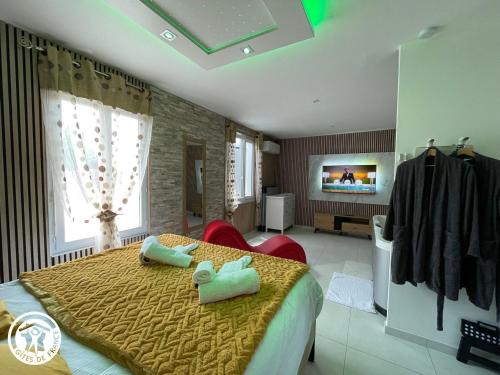 Gîte de Charme à Bouin près de Noirmoutier, Climatisé avec Spa et Jardin Clos - FR-1-426-554 (Gite romantique avec spa et jardin a 1 km de l'Atlantique, proche Noirmoutier et plages - FR-1-426-5) in Bouin
