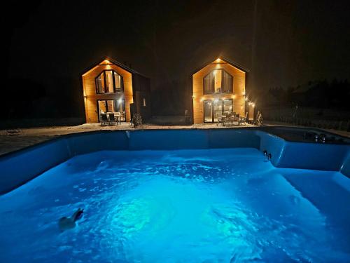 Domki Diabolina - sauna, jacuzzi, klimatyzacja, kominki