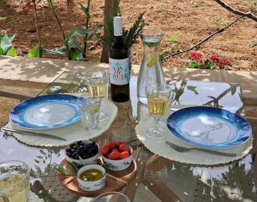 Food and beverages, MariAdni Garden House in Mithimna