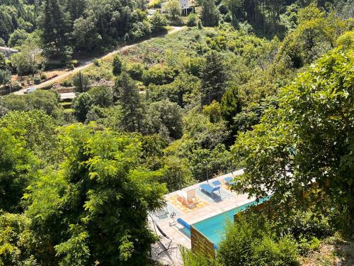 景觀, La Roseraie - Gite avec piscine en Cévennes (La Roseraie - Gite avec piscine en Cevennes) in 敘梅恩