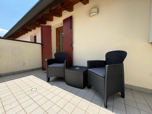Erkély/terasz, Cà Maria - Appartamento Mansardato al primo piano (Ca Maria - Appartamento Mansardato al primo piano) in San Polo di Piave