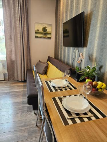 Przytulne studio przy Łazienkach Królewskich, Varšava (fotografie 5)