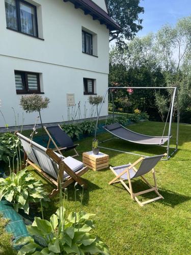 zahrada, Apartament Koninki in Poreba Wielka