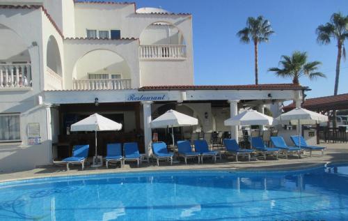 레스토랑, Tsialis Hotel Apartments in 필라
