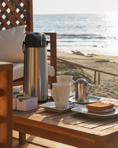 balkon/terras, Hotel Gran Azul Bungalows in Canoas De Punta Sal