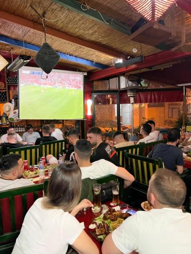 ห้องอาหาร, Hostel Chilli in ติรานา