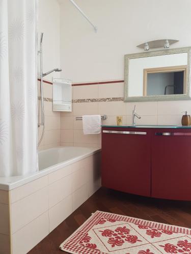 卫浴间, Villa del Mar Country Loft in 萨萨里市中心