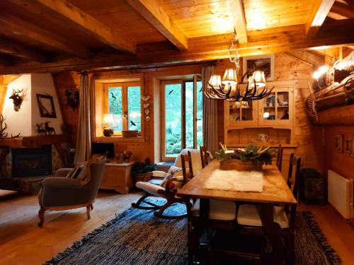 Közös társalgó / TV, CHALET DEI FIORI in Bedretto