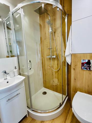 Zuhanyzó, Cliff Apartment Redłowo (Cliff Apartment Redlowo) in Redlowo