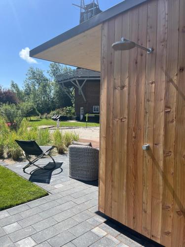 Garten, Urlaubsmühle Fortuna St. Peter-Ording (Urlaubsmuhle Fortuna St. Peter-Ording) in Helgoland