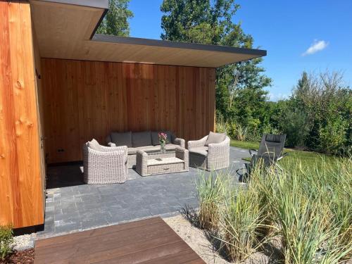 Balkon/Terrasse, Urlaubsmühle Fortuna St. Peter-Ording (Urlaubsmuhle Fortuna St. Peter-Ording) in Helgoland