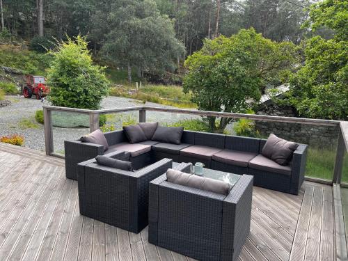 Iekārtas, Fjord house with a private bay, boats and sauna! in Skanevik
