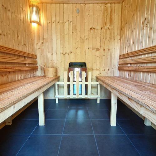 Sauna, Relax Srub Kunějov (Relax Srub Kunejov) in Horni Pena