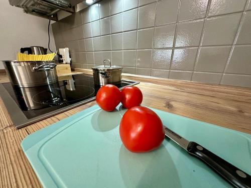 Cocina, Familie oder beruflich - 2 Schlafzimmer - 3 Betten - Geräumig - Küche - Gemütlich (Familie oder beruflich - 2 Schlafzimmer - 3 Betten - Geraumig - Kuche - Gemutlich) in Bad Lippspringe