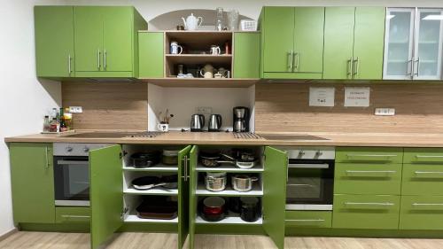 Konyha, Turistická chata Libínské Sedlo (Turisticka chata Libinske Sedlo) in Prachatice