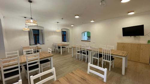 Közös társalgó / TV, Turistická chata Libínské Sedlo (Turisticka chata Libinske Sedlo) in Prachatice