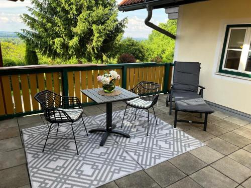 Балкон, Ferienwohnung Dorner in Шпільфельд