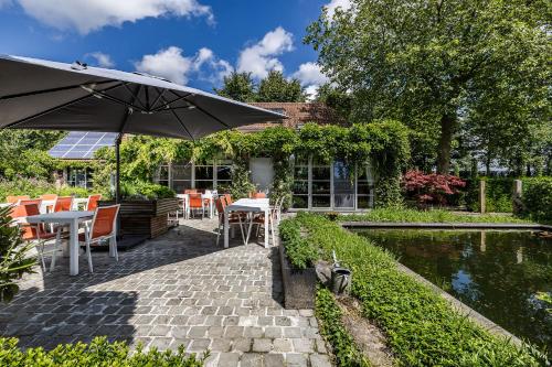 ห้องอาหาร, Domein Den Buiten Bed And Breakfast DnD in ซินต์-นิคลาส