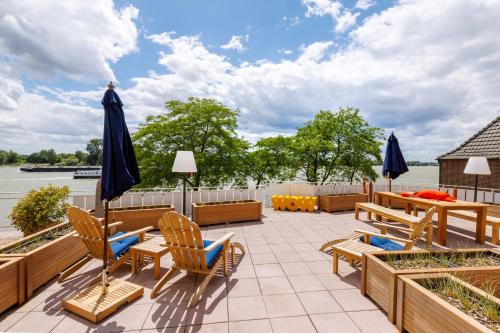 外部景觀, Logierhaus RheintorEins in 雷斯