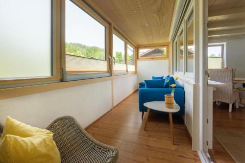 Balkons/terase, Alpenflora Ferienwohnungen in Ofterschwang
