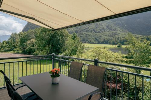 Balkon/terasa, Alte Fischerei - Apartments am See in Winkl